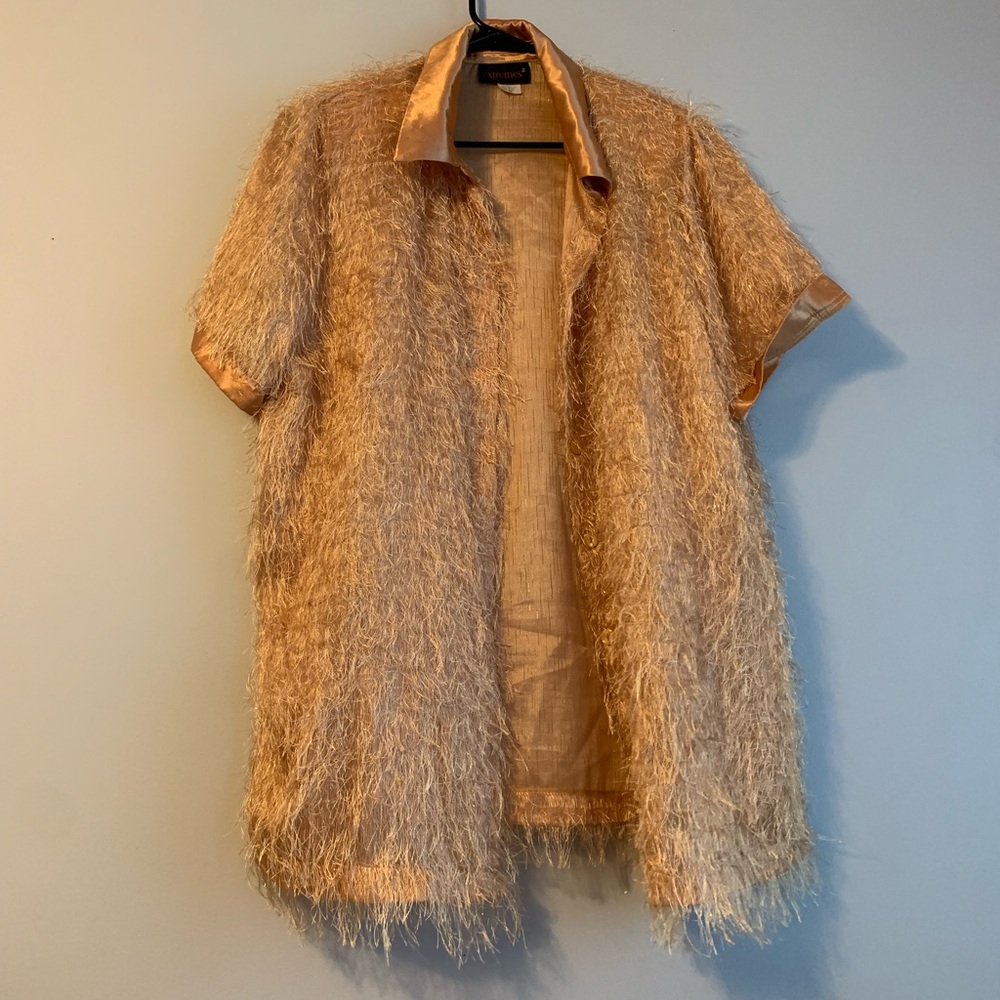 vintage button up